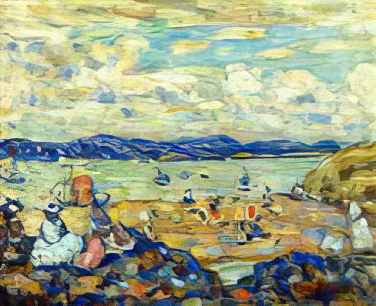Maurice Prendergast st malo 3 Art A4 Photo Print