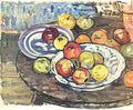 Maurice Prendergast still life apples vase 1915 Art A4 Photo Print