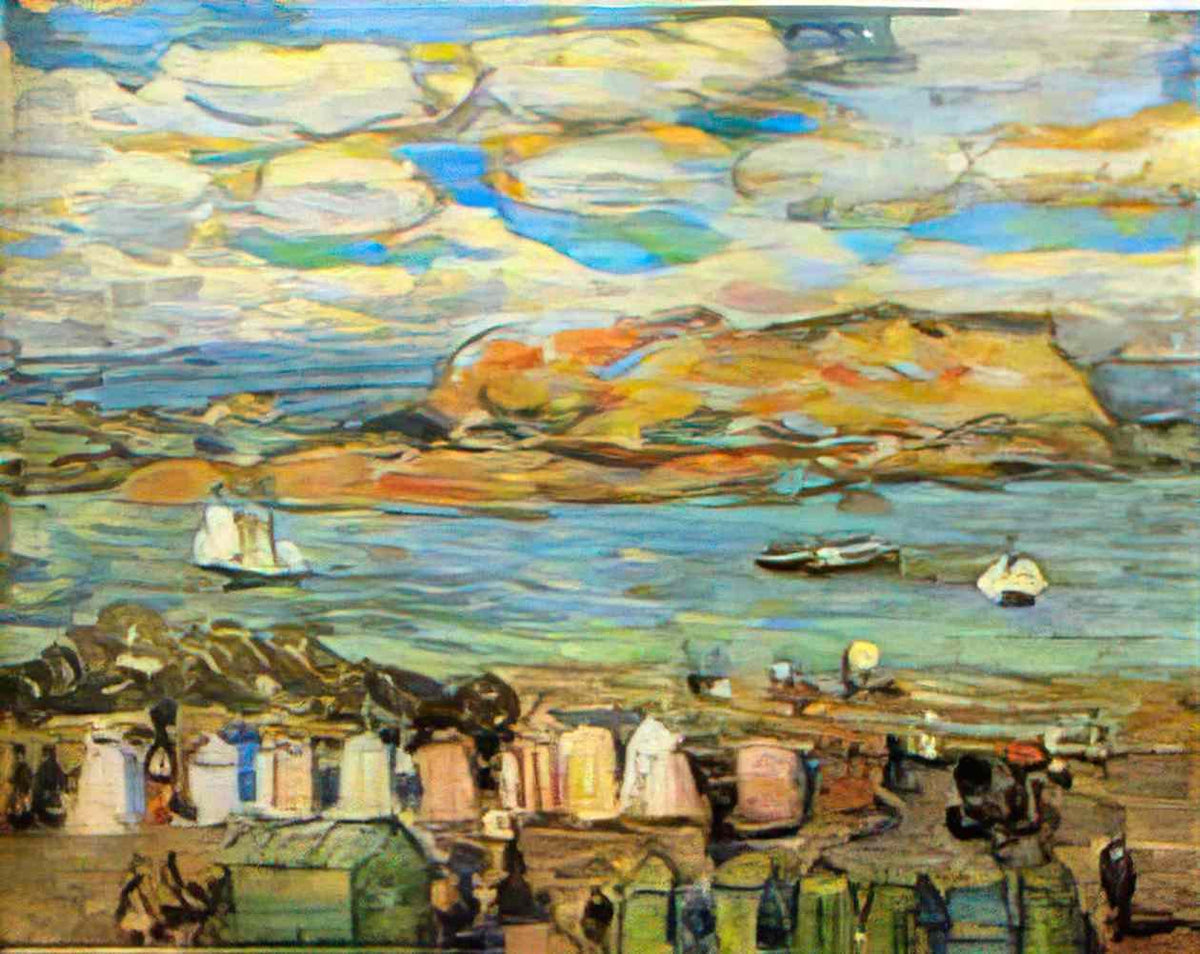 Maurice Prendergast study st malo no 11 Art A4 Photo Print