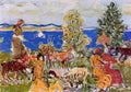 Maurice Prendergast summer afternoon Art A4 Photo Print