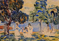 Maurice Prendergast summer day 1 Art A4 Photo Print
