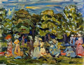 Maurice Prendergast summer in the park Art A4 Photo Print