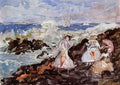 Maurice Prendergast surf cohasset Art A4 Photo Print