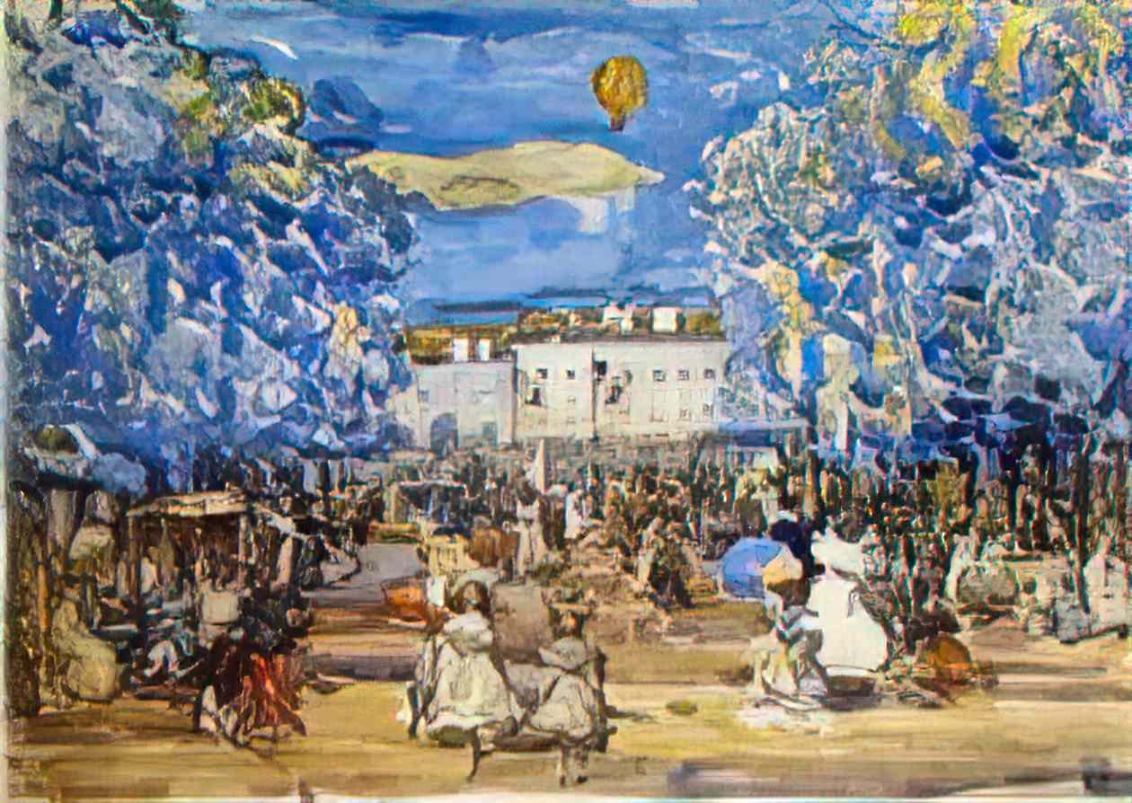 Maurice Prendergast the balloon 1 Art A4 Photo Print