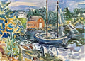 Maurice Prendergast the cove 1 Art A4 Photo Print