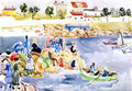 Maurice Prendergast the cove 3 Art A4 Photo Print
