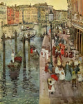 Maurice Prendergast the grand canal venice 1899 Art A4 Photo Print