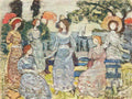 Maurice Prendergast the grove 1915 Art A4 Photo Print