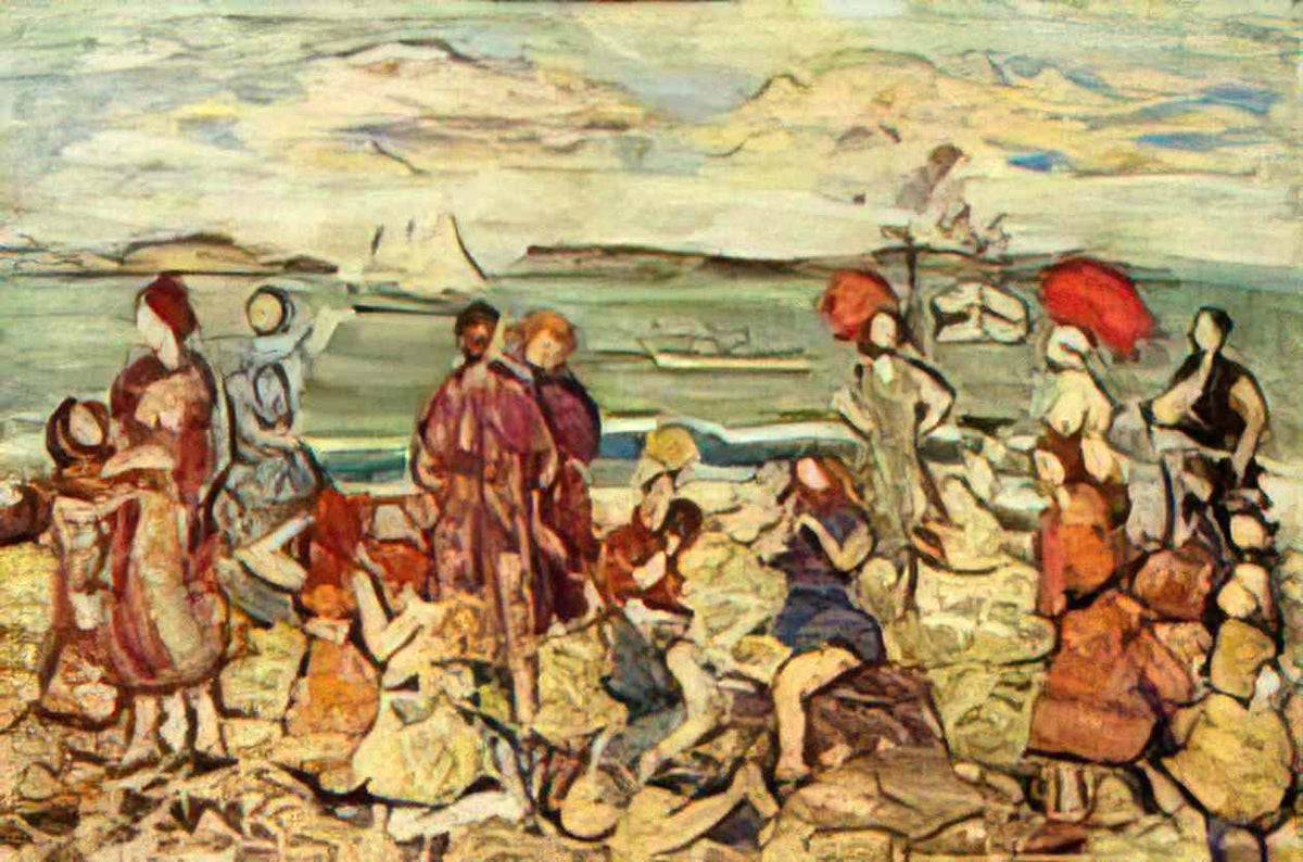 Maurice Prendergast the inlet Art A4 Photo Print