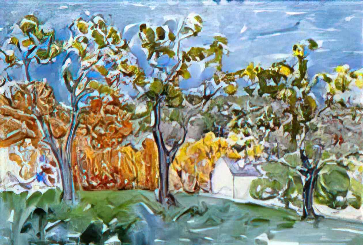 Maurice Prendergast the orchard Art A4 Photo Print