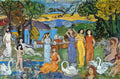 Maurice Prendergast the picnic Art A4 Photo Print