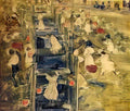 Maurice Prendergast the race Art A4 Photo Print