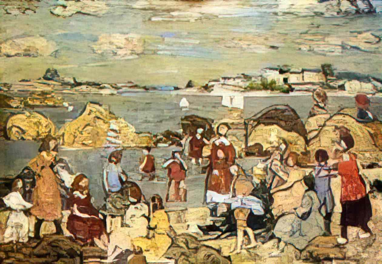 Maurice Prendergast the seashore Art A4 Photo Print