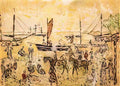 Maurice Prendergast the shore Art A4 Photo Print
