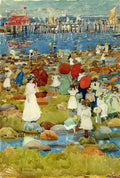 Maurice Prendergast the stony beach ogunquit Art A4 Photo Print