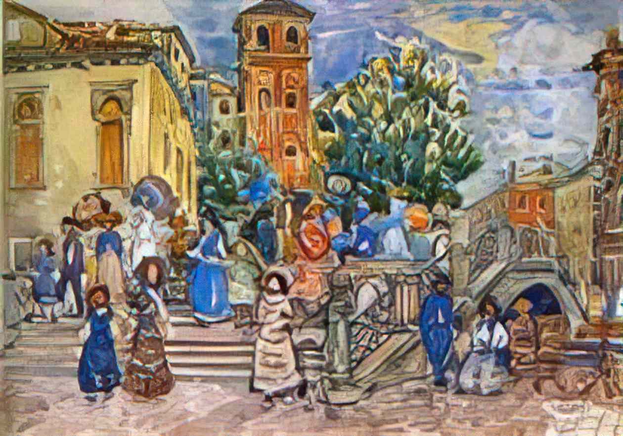 Maurice Prendergast venice 1 Art A4 Photo Print