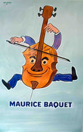 MauriceBaquetbySavignac Advert A4 Photo Print