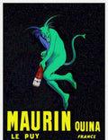 Maurin Quina Mustard Vintage Retro Advert Poster A4 Photo Print