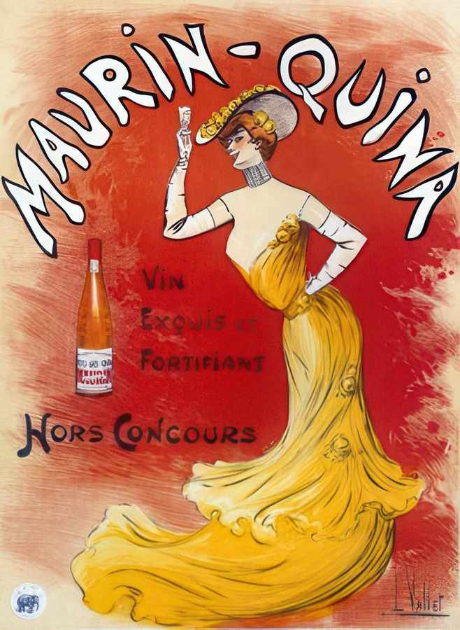 Maurin Quina (2) Vintage Advert A4 Photo Print