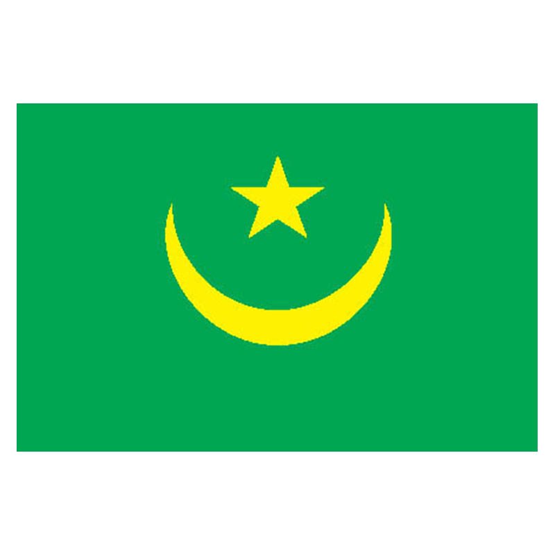 Mauritania Flag N1731 A4 Photo Print