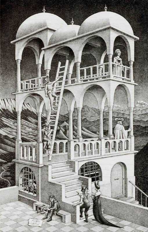 Maurits Cornelis Escher 12 Art A4 Photo Print