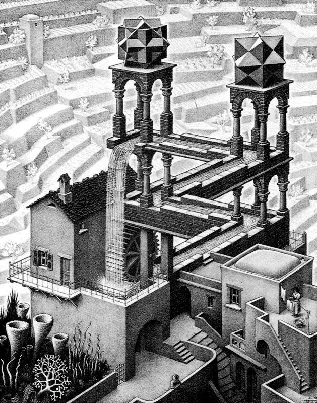 Maurits Cornelis Escher 22 Art A4 Photo Print