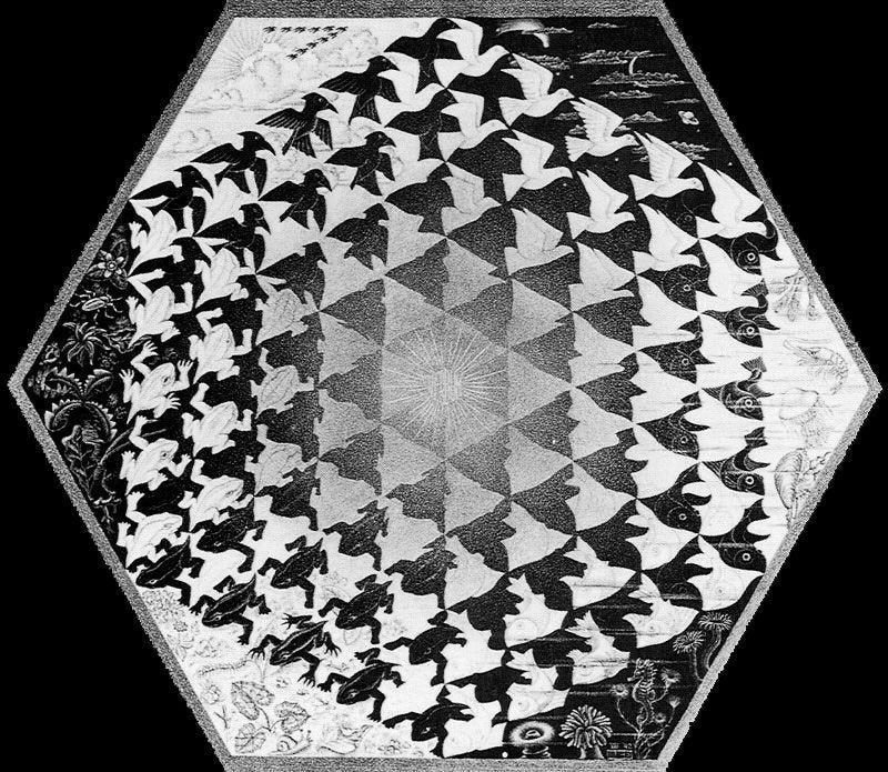 Maurits Cornelis Escher 26 Art A4 Photo Print