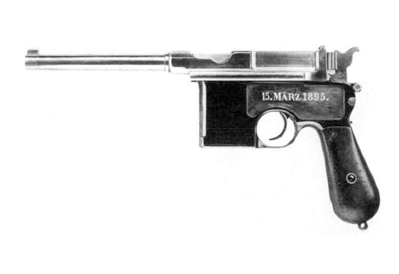 Mauser C96 Pistol A4 Photo Print