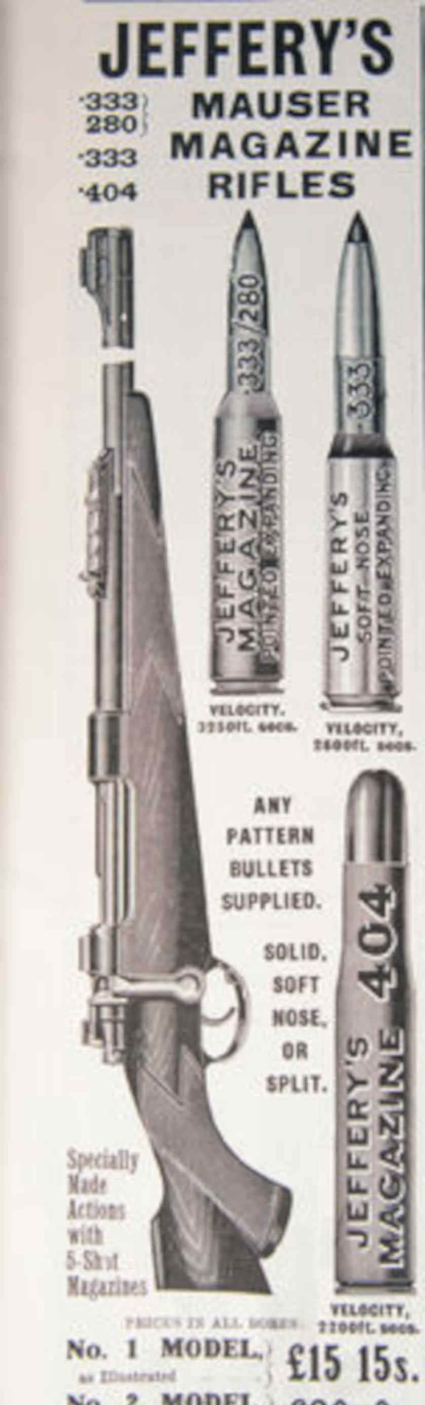 Mauser Rifles Vintage Retro Advert Poster A4 Photo Print