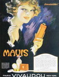 Mavis Perfume Bottle Vintage Retro Advert Ads A4 Photo Print