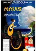 Mavis Perfume Paris Vintage Retro Advert Poster A4 Photo Print