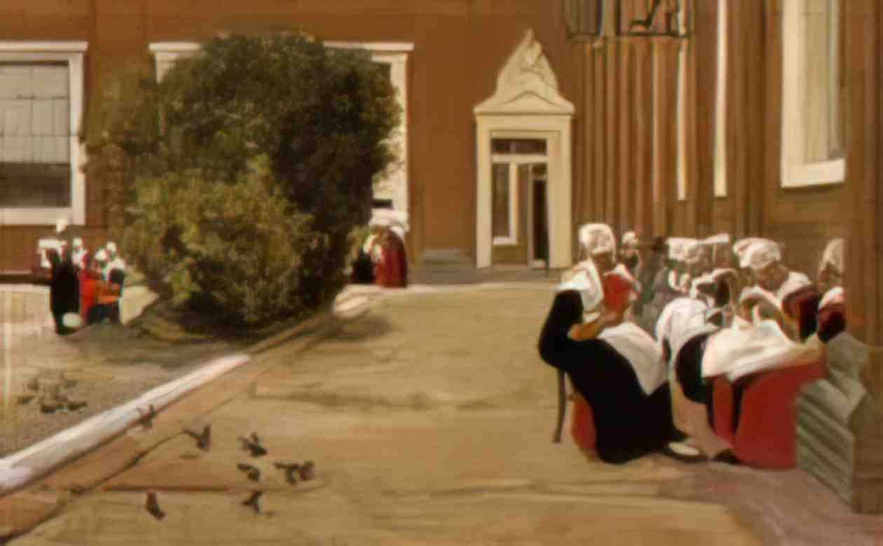 Max Liebermann amsterdam orphanage 1876 Art A4 Photo Print