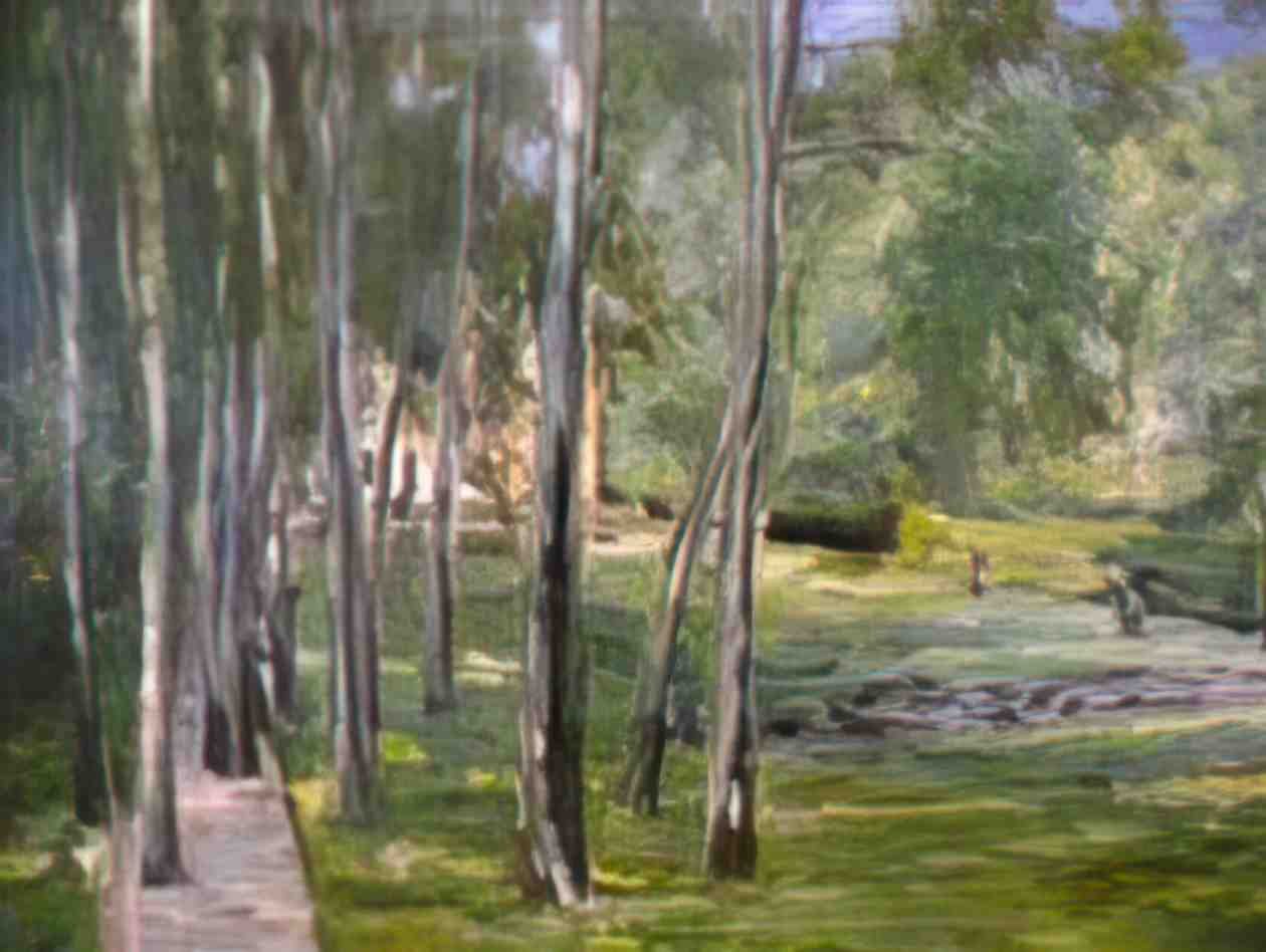 Max Liebermann birch grow Art A4 Photo Print