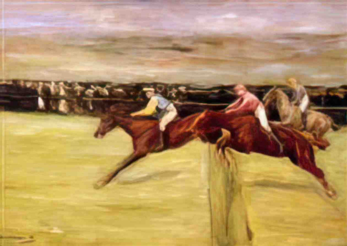 Max Liebermann horse races Art A4 Photo Print