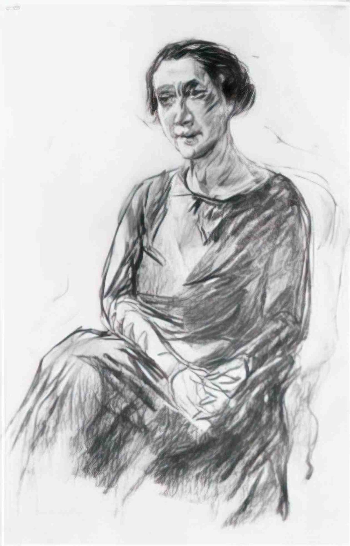 Max Liebermann portrait of mrs irene triesch Art A4 Photo Print