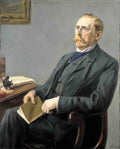 Max Liebermann portrait of wilhelm bode 1904 Art A4 Photo Print