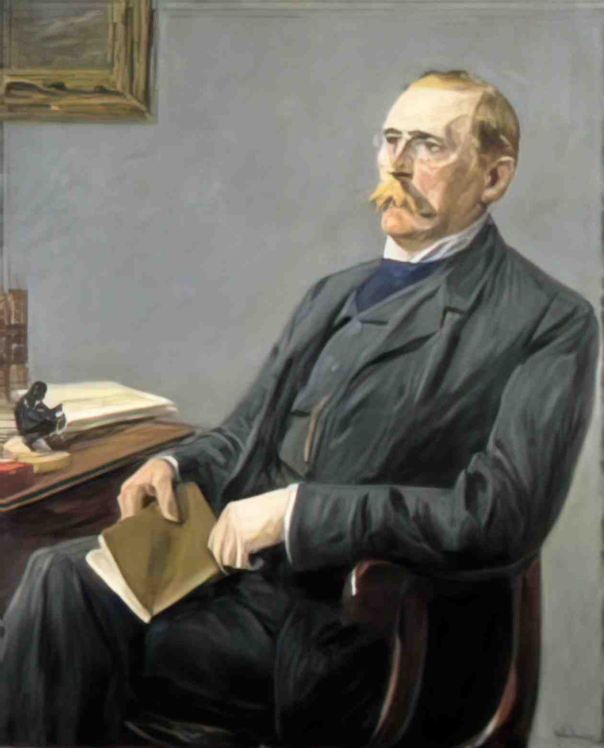 Max Liebermann portrait of wilhelm bode 1904 Art A4 Photo Print