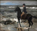 Max Liebermann rider on the beach 1904 Art A4 Photo Print