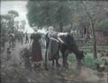 Max Liebermann road in dutch village 1885 Art A4 Photo Print