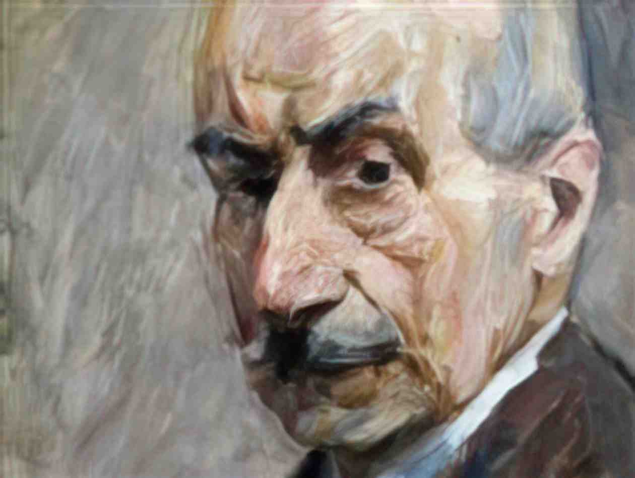 Max Liebermann self portrait Art A4 Photo Print