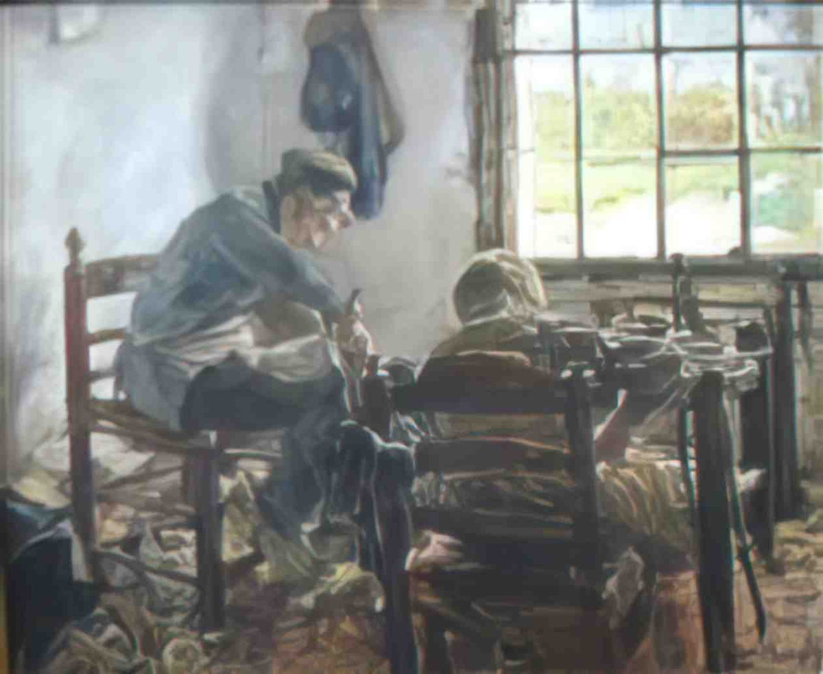 Max Liebermann shoemaker 1881 Art A4 Photo Print