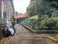 Max Liebermann stevenstift in leiden 1889 Art A4 Photo Print