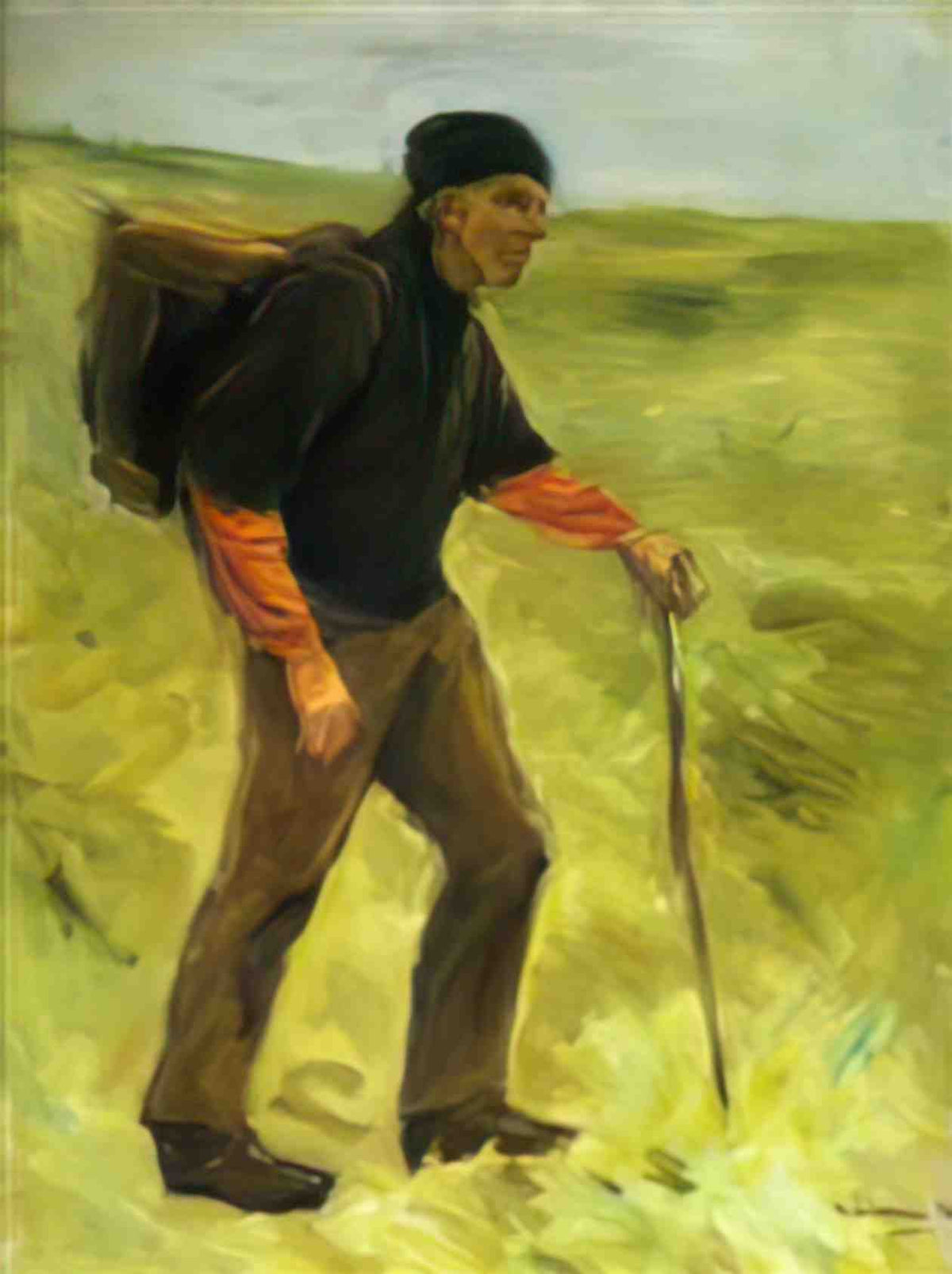 Max Liebermann the farmer 1894 Art A4 Photo Print