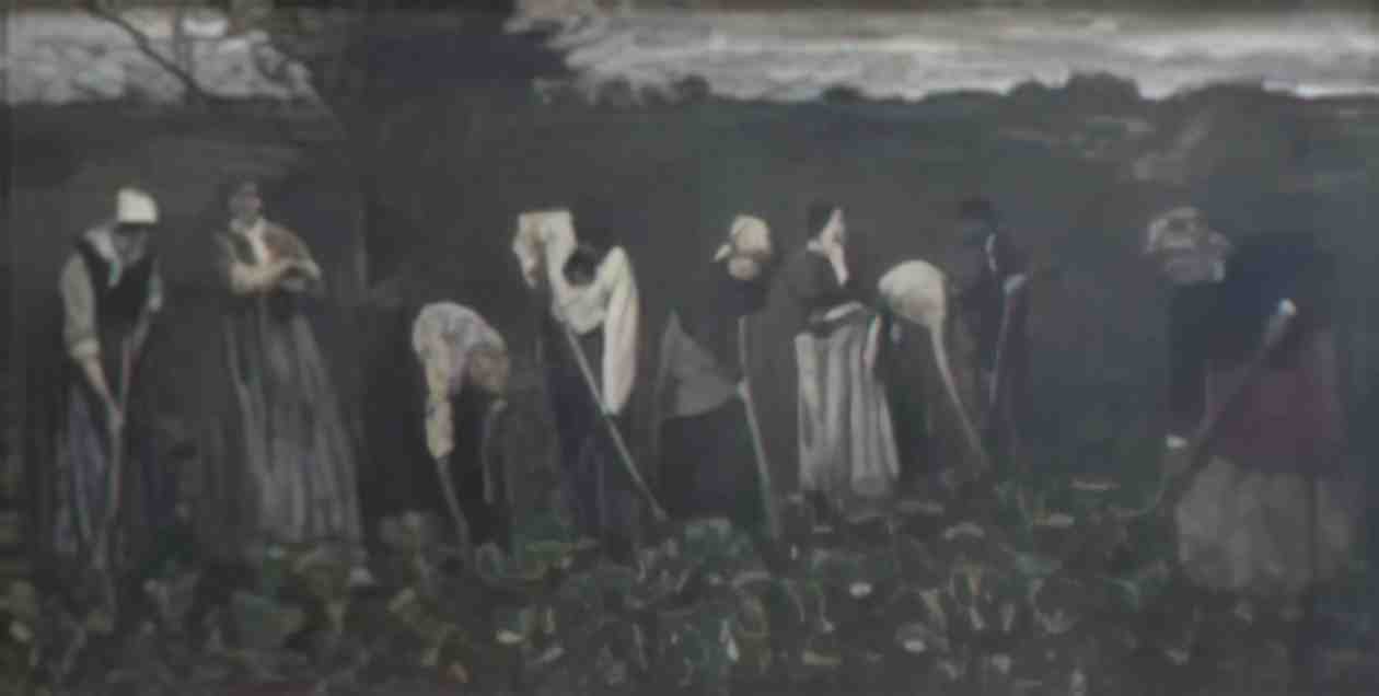 Max Liebermann workers on the beet field 1876 Art A4 Photo Print