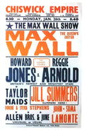 Max Wall Show Vintage Retro Advert Poster A4 Photo Print