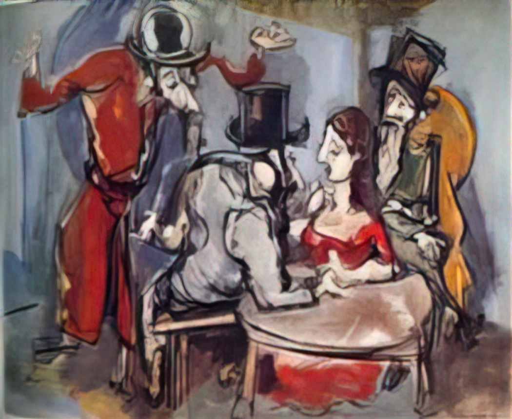 Max Weber family reunion Art A4 Photo Print