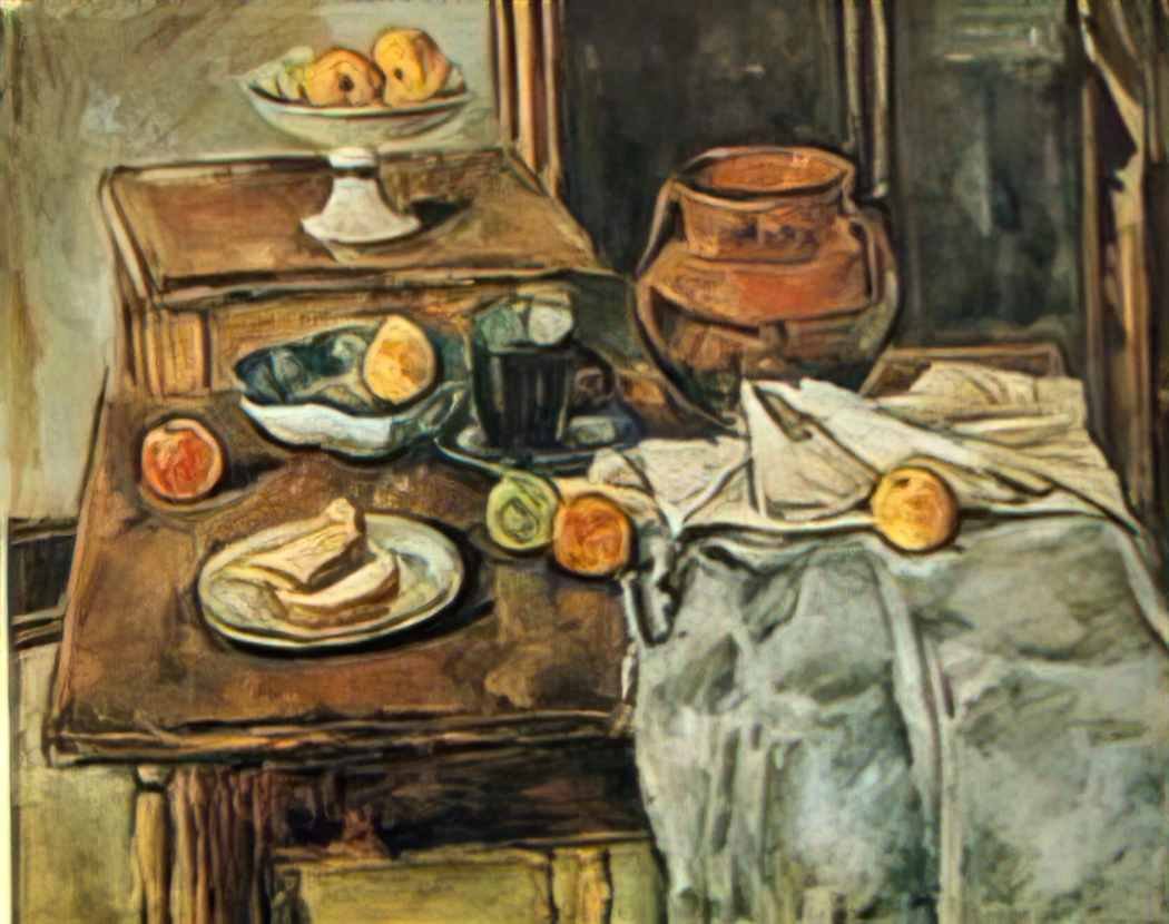 Max Weber still life with two tables Art A4 Photo Print