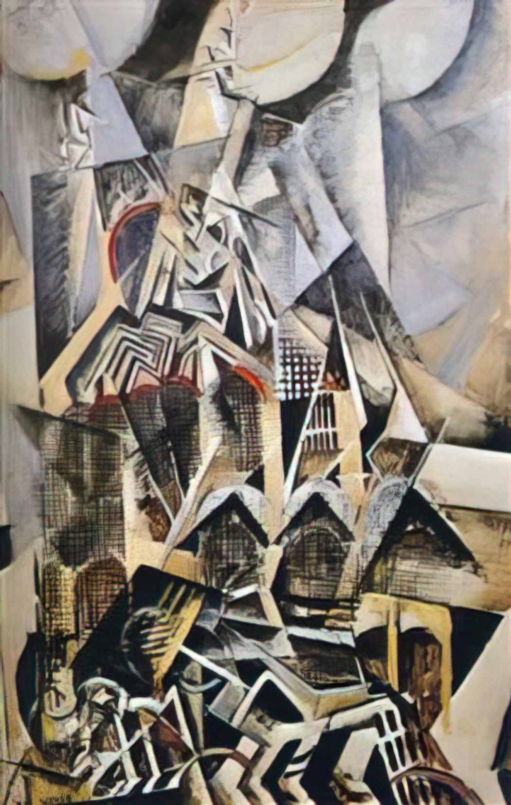 Max Weber terminal station grand central Art A4 Photo Print