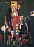 Max Weber the two musicians Art A4 Photo Print