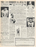 Maxaling 1939 News 1930s Vintage Retro Advert Poster